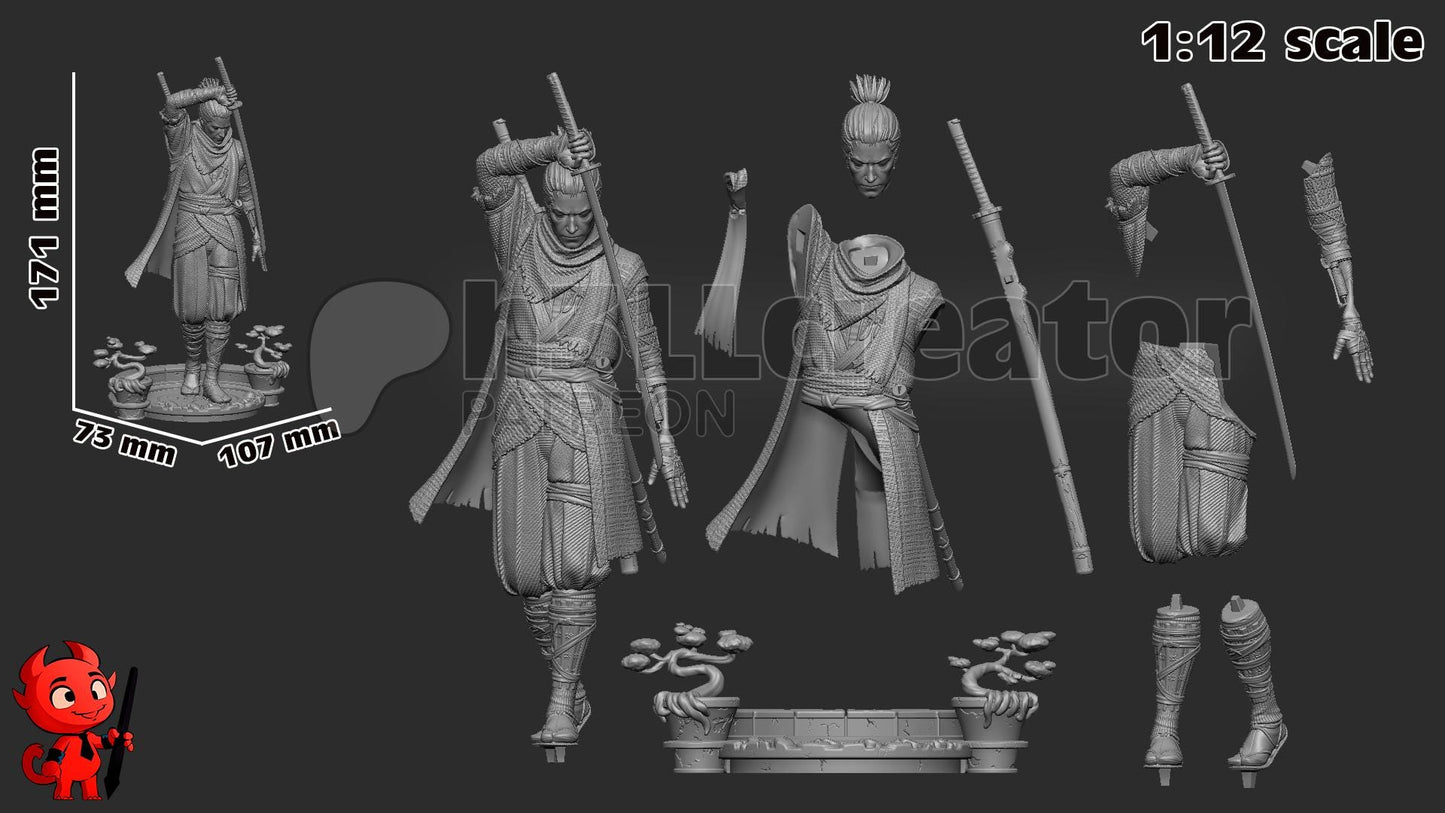 Wolf Sekiro Shadows Die Twice Figure - Alternate view 8