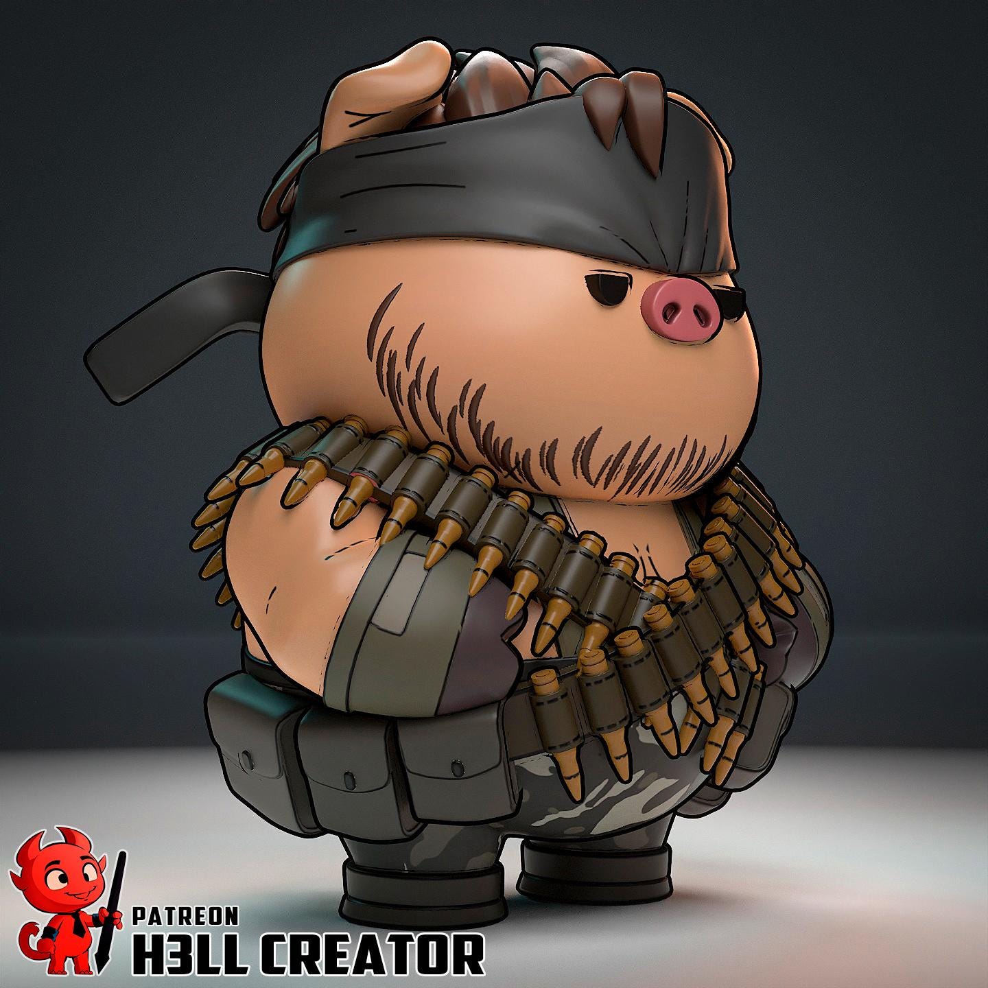 Solid Snake Metal Gear Solid Chibi Figure - Alternate view 6
