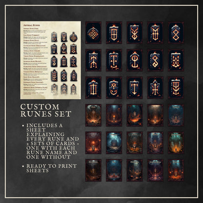 Abyssal Runes - Alternate view 2