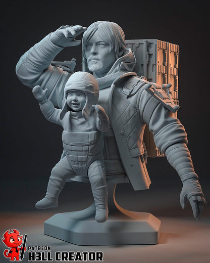 Sam Porter Bridges Death Stranding 2 Bust - Alternate view 4