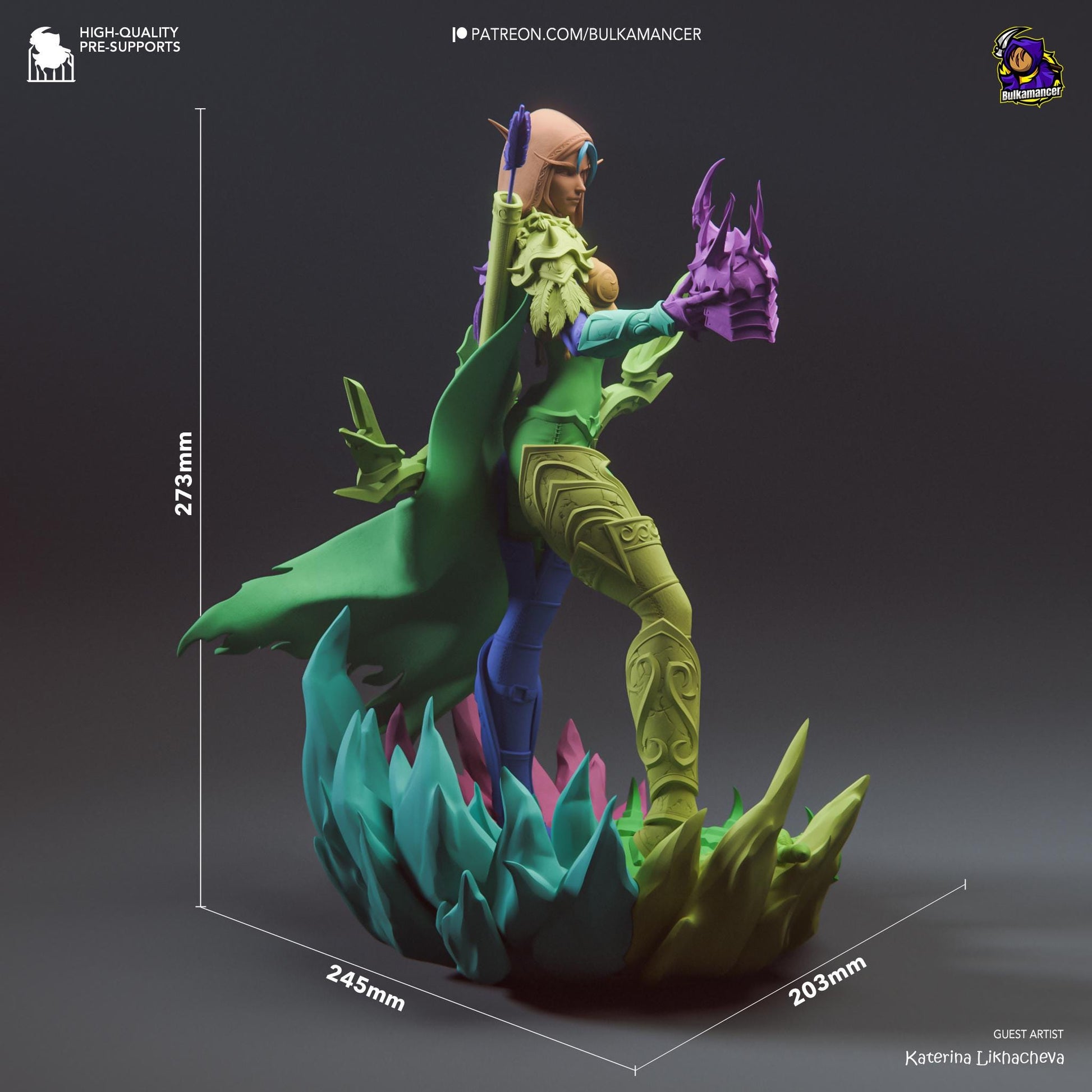 Sylvanas Windrunner Figure - World of Warcraft - Alternate view 7