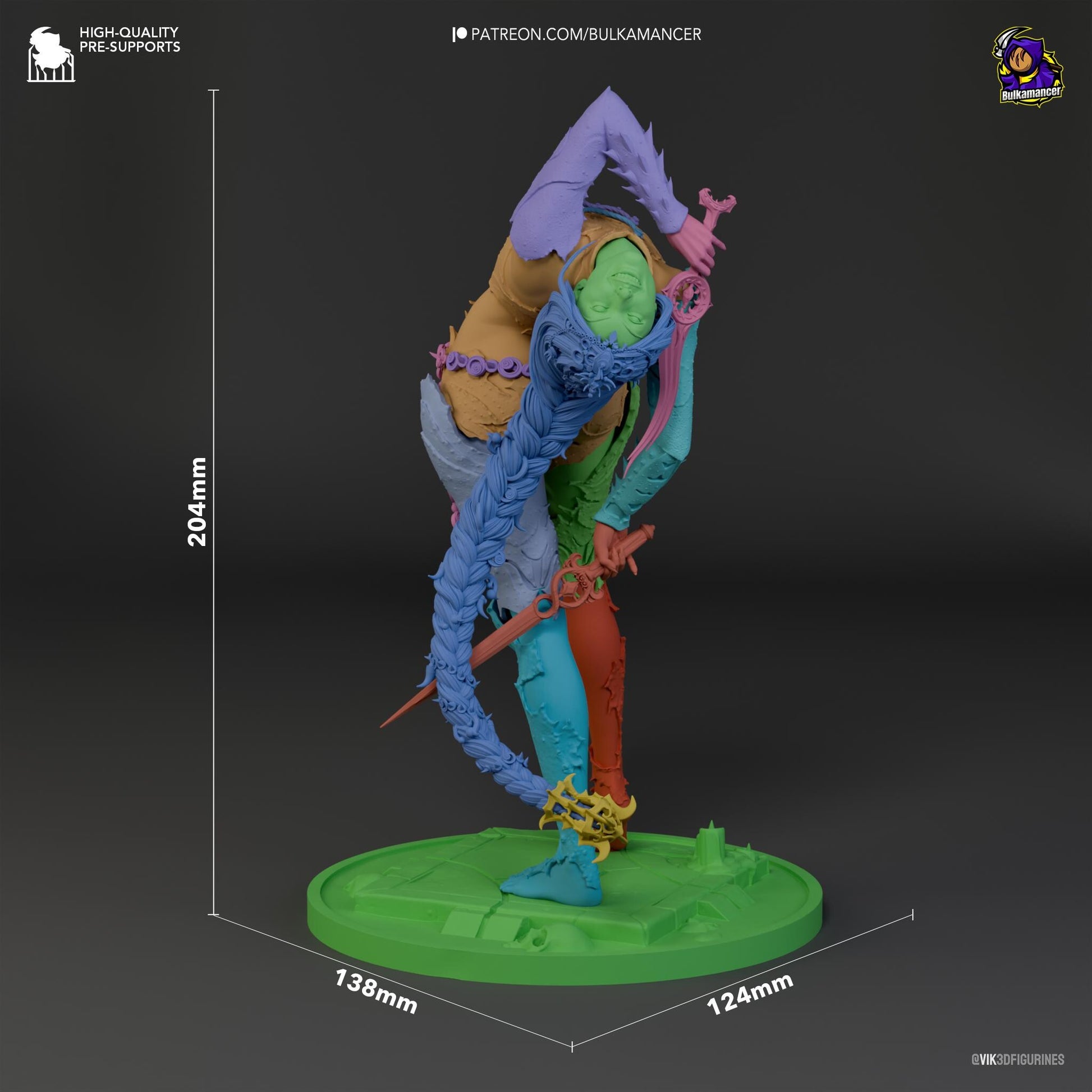 Orin Figure - Baldur's Gate 3 - Alternate view 7
