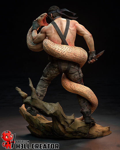 Big Boss Metal Gear Solid Snake Figure - Alternate view 7