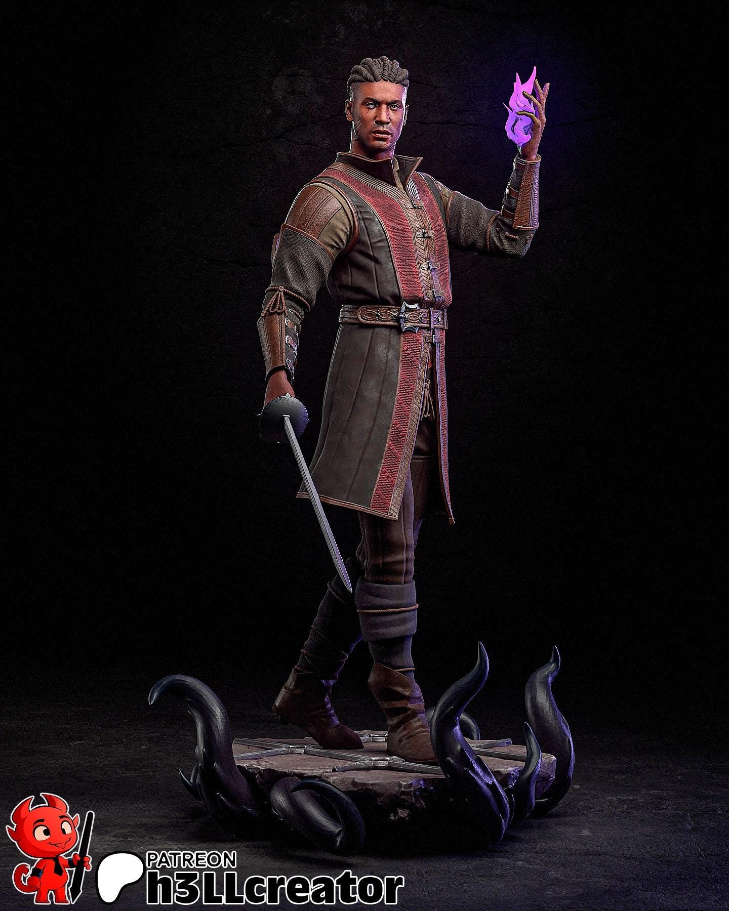 Wyll Figure - Baldur's Gate 3 - Alternate view 4