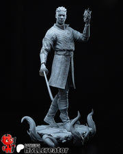 Wyll Figure - Baldur's Gate 3 - resin tabletop miniature front view
