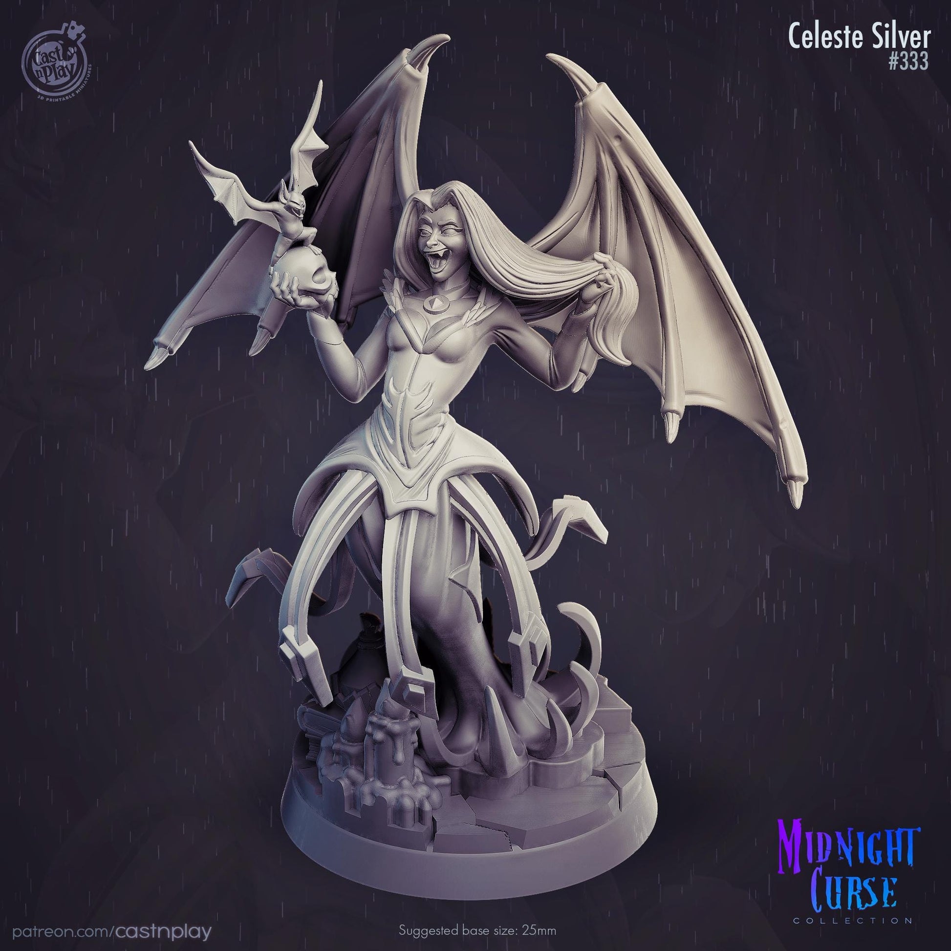 Female Vampire Miniature