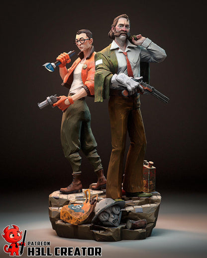 Harry and Kim Disco Elysium Figure
