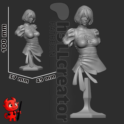 2B YoRHa No. 2 Type B Bust - Alternate view 4