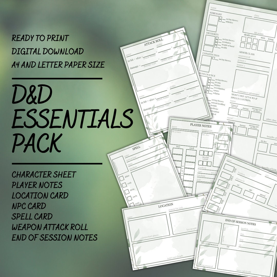 Essentials Pack