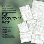 Essentials Pack - digital download preview