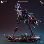 Jinx Fractured Figure - Arcane - resin tabletop miniature front view