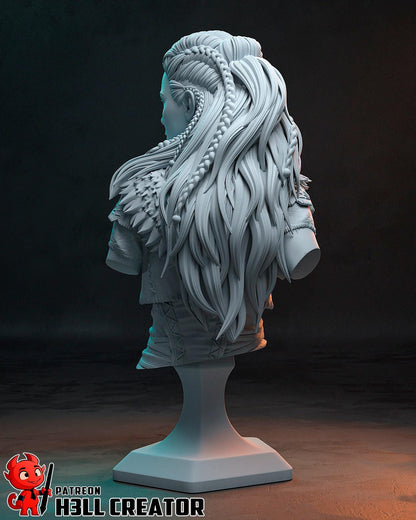 Aloy Horizon Zero Dawn Bust - Alternate view 6