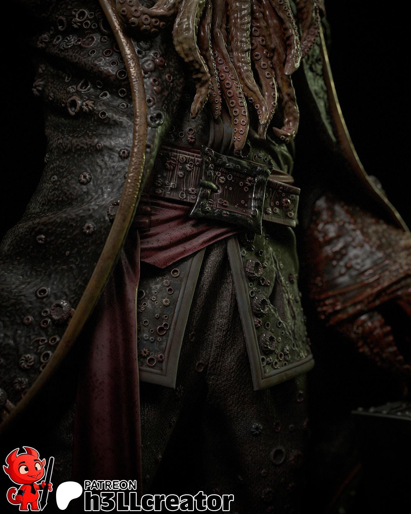 Davy Jones Figure - Pirates of the Caribbean - Alternate view 7