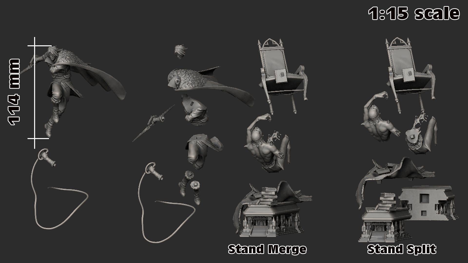 Trevor Belmont Castlevania Figure - Alternate view 5