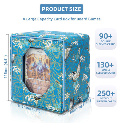 Sanseking Brocade Commander Deck Box 130+ - official Sanseking detail and feature view 2