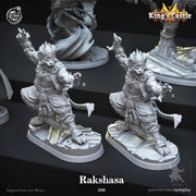 Leonin Monk Miniature - resin tabletop miniature front view