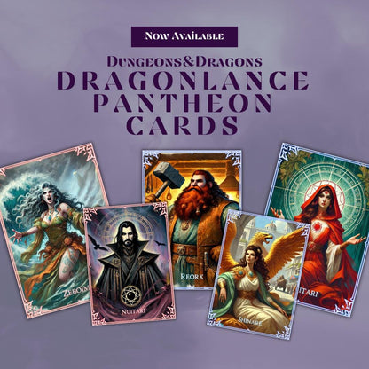 Dragonlance Pantheon Cards