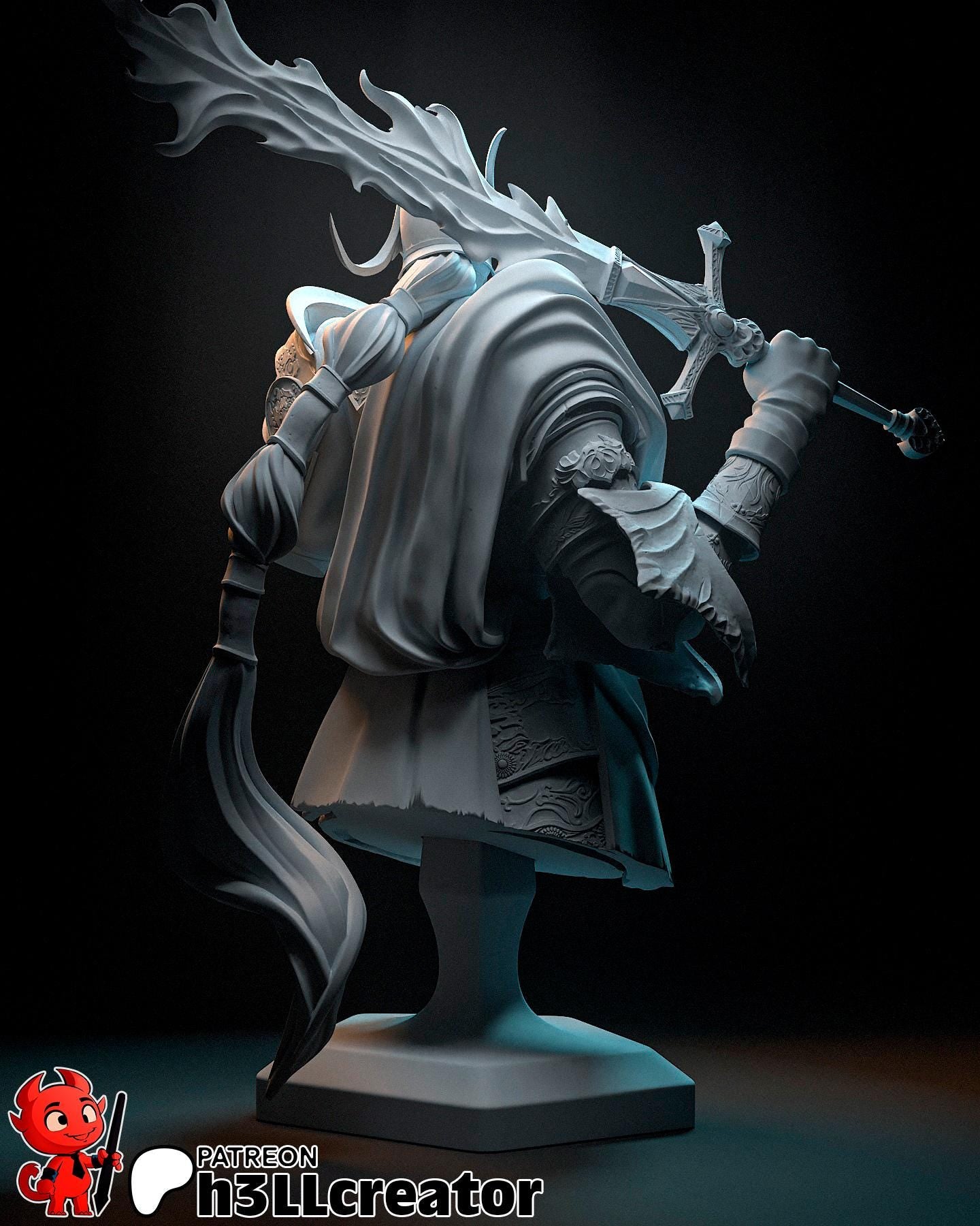 Rellana Bust - Elden Ring - Alternate view 3