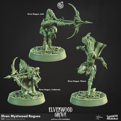Elf Rogue Miniature
