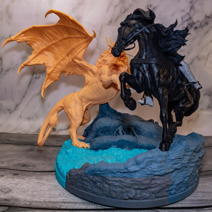 Ciri Manticore The Witcher Diorama Figure - Alternate view 10
