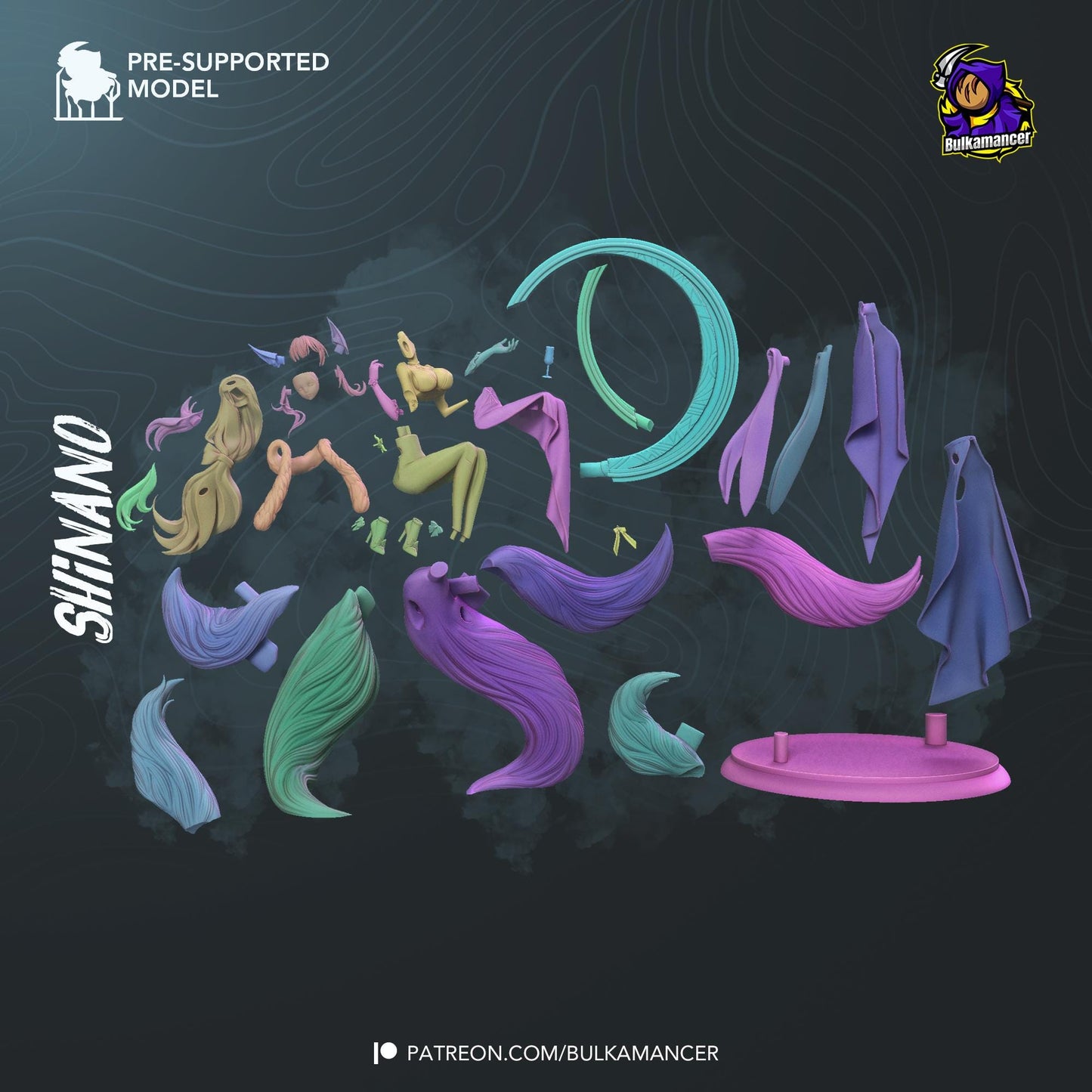 Shinano  Resin Miniature Figurine Game Character Azur Lane Gift for Him Her Birthday Gift Anime