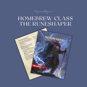 Runeshaper Homebrew Class Guide - digital download preview