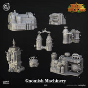 Insane Inventions Gnomish Machinery Terrain Set - resin tabletop miniature front view