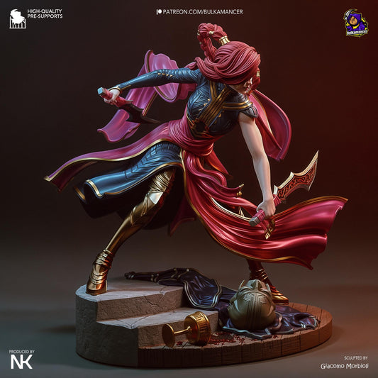 Katarina Resin Miniature Figurine I Game Character I League of Legends I Gift for Him Her I Birthday Gift I Anime