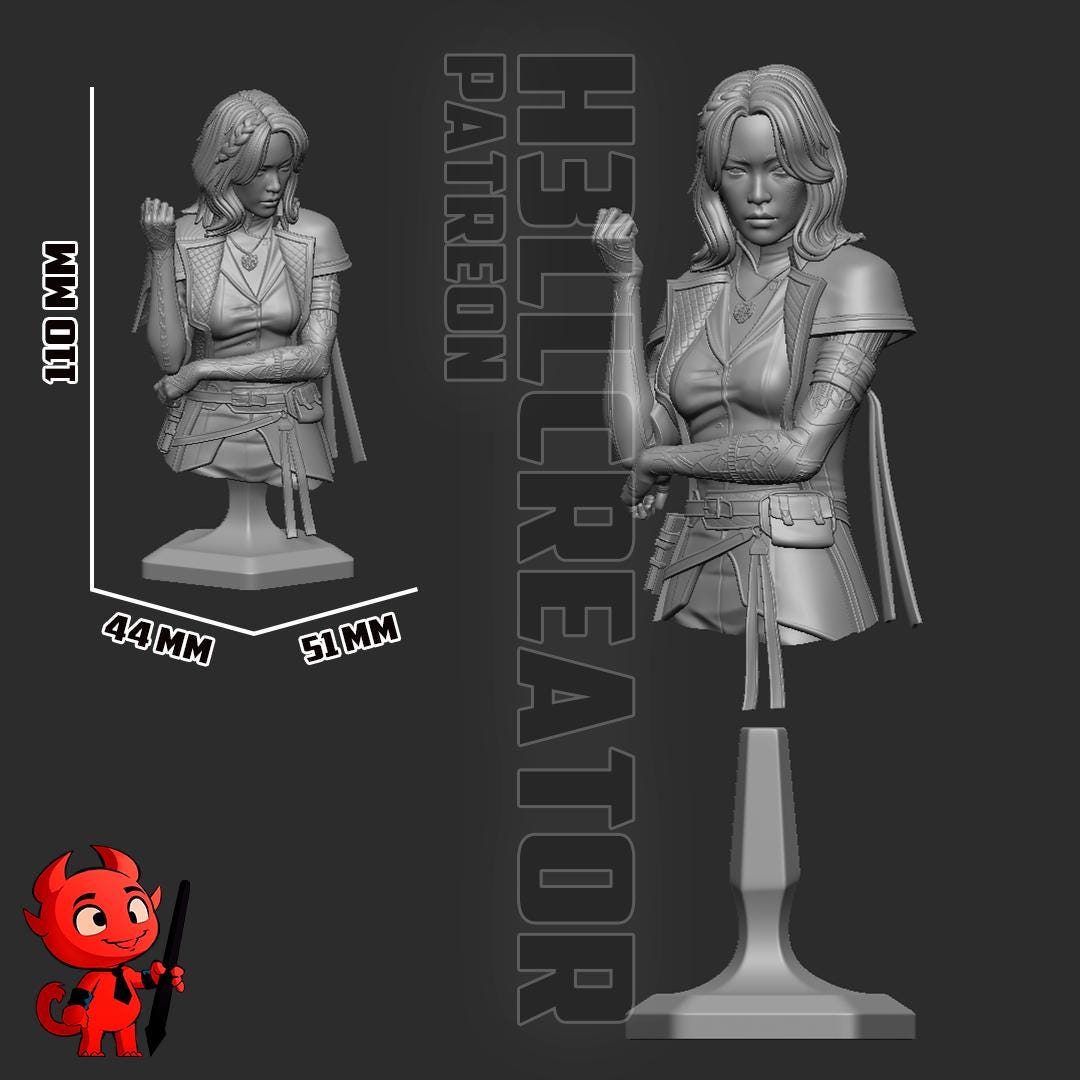 Lune Bust - Clair Obscur: Expedition 33 - Alternate view 7