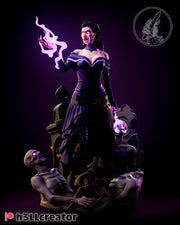 Liliana Vess Figure - resin tabletop miniature front view
