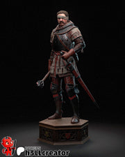 Jan Zizka Figure - Kingdom Come: Deliverance 2 - resin tabletop miniature front view