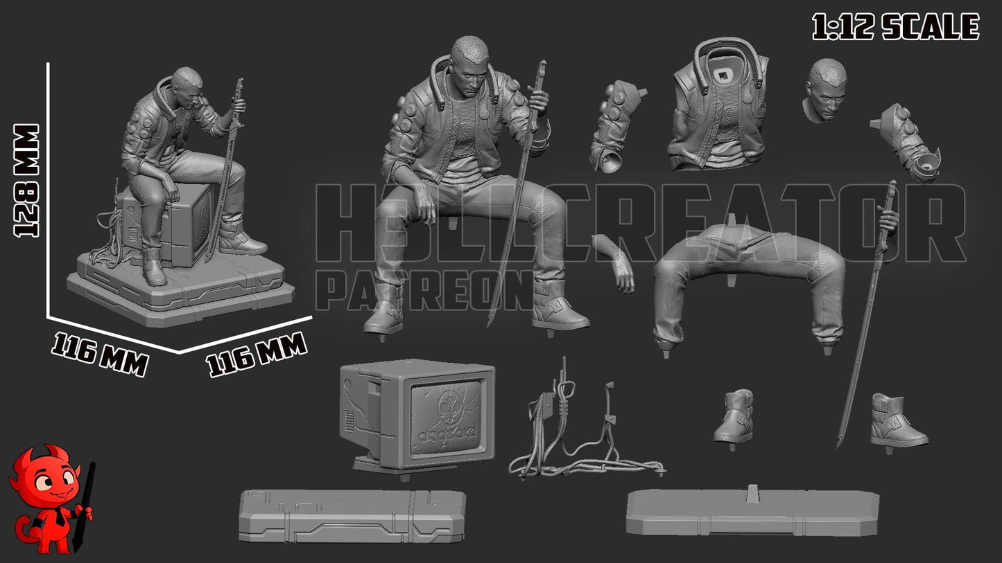 Male V Figure - Cyberpunk 2077 - Alternate view 8