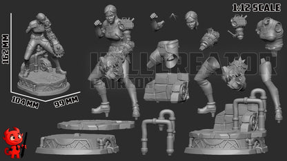 Sevika Figure - Arcane - Alternate view 8