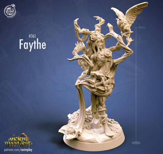 Wood Elf Druid Miniature - Alternate view 2