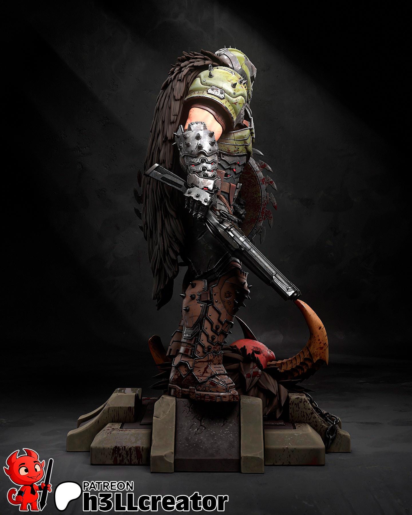 Doomguy Figure - Alternate view 4
