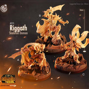 Skeleton Miniature - resin tabletop miniature front view