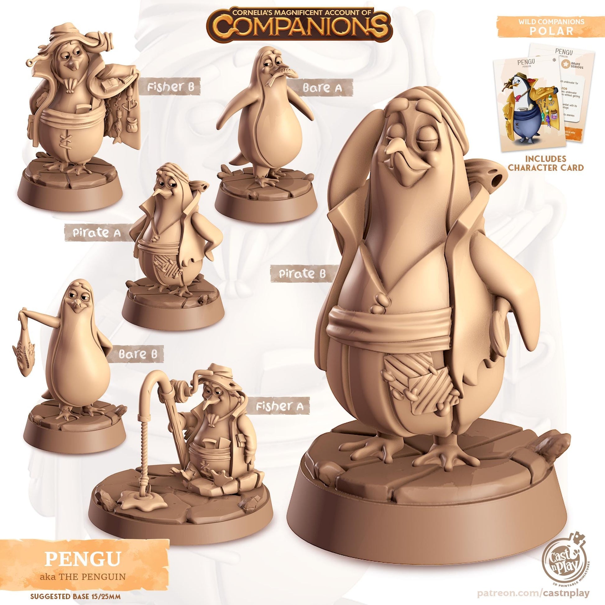 Penguin Animal Companion Miniature
