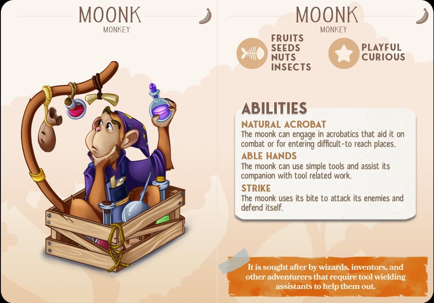 Monkey Animal Companion Miniature - Alternate view 2