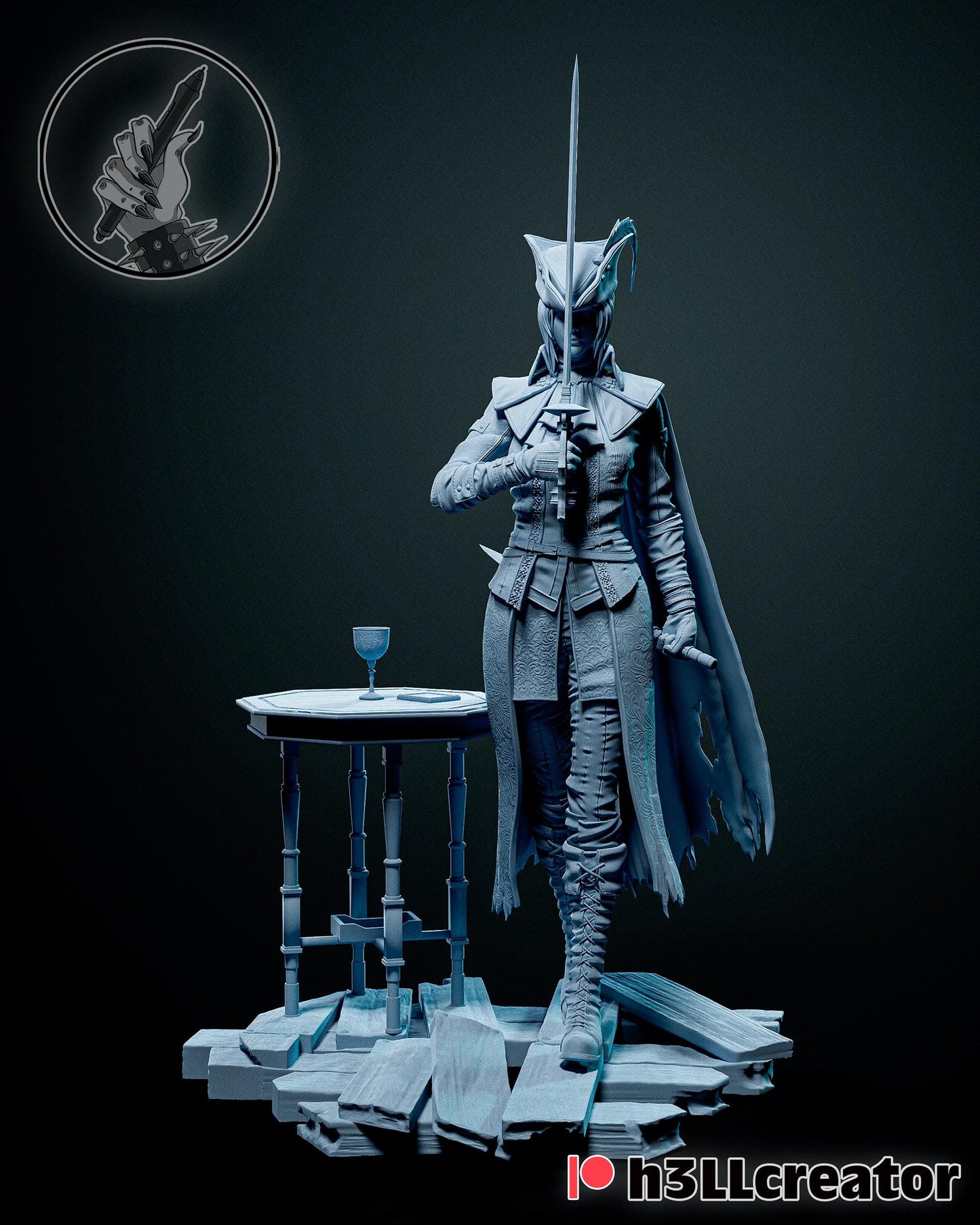 Lady Maria Bloodborne Figure - Alternate view 3
