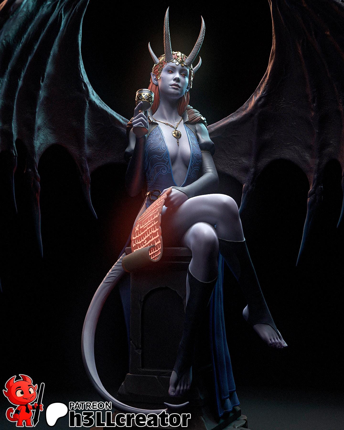 Mizora Figure - Baldur's Gate 3 - Alternate view 4