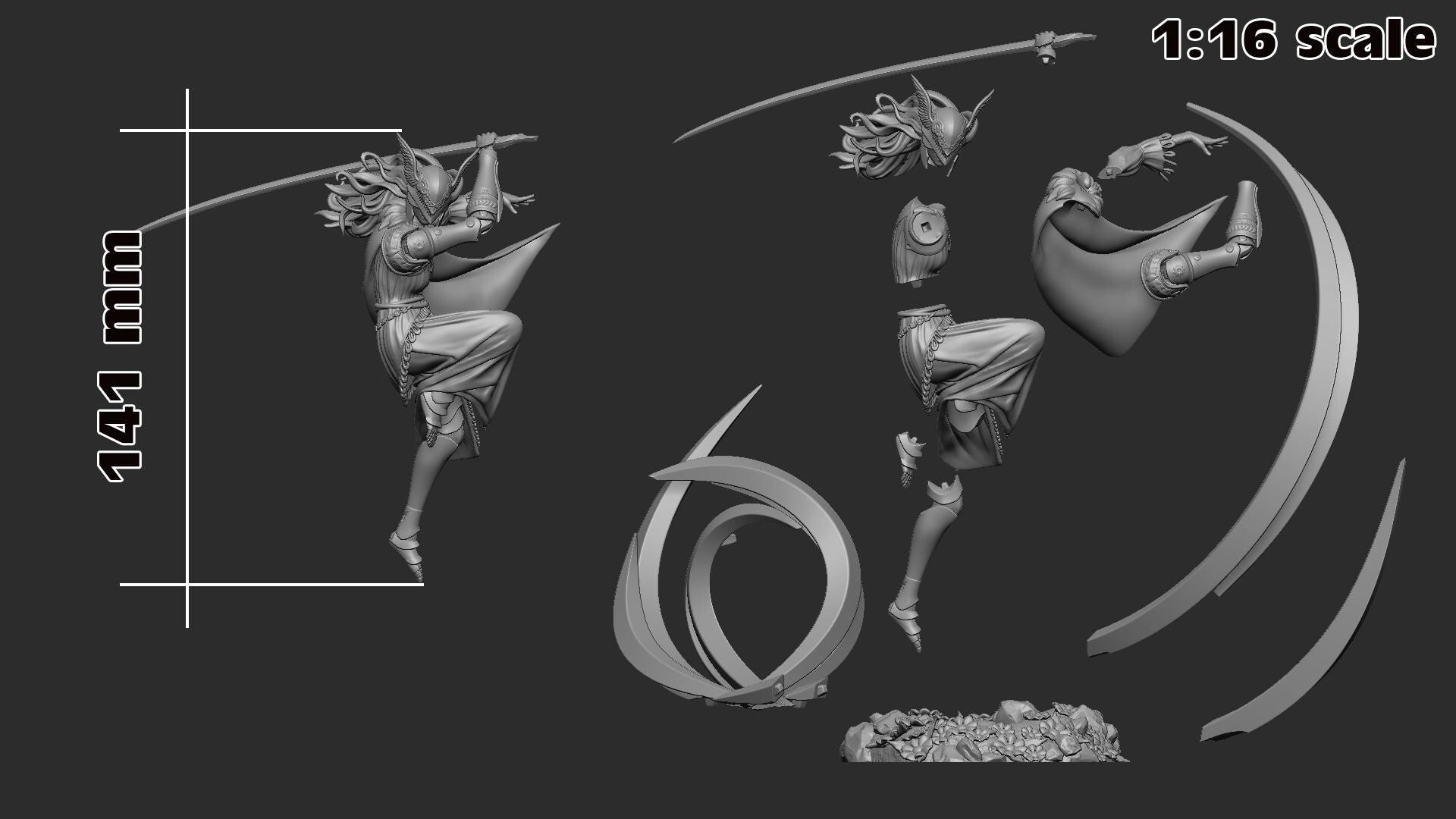 Malenia Figure - Elden Ring - Alternate view 5