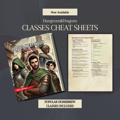 Class Cheat Sheets