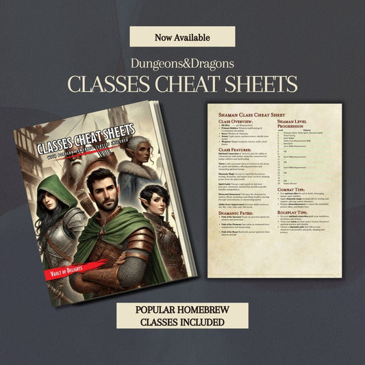Class Cheat Sheets
