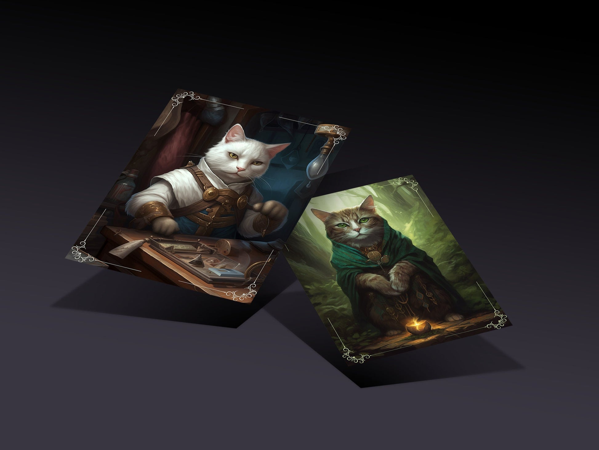 Cat Classes Cards - Alternate view 2