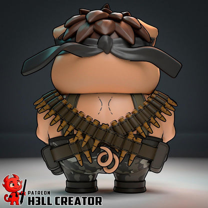 Solid Snake Metal Gear Solid Chibi Figure - Alternate view 7