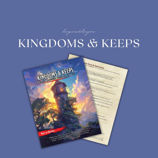 Kingdoms and Keeps Guide