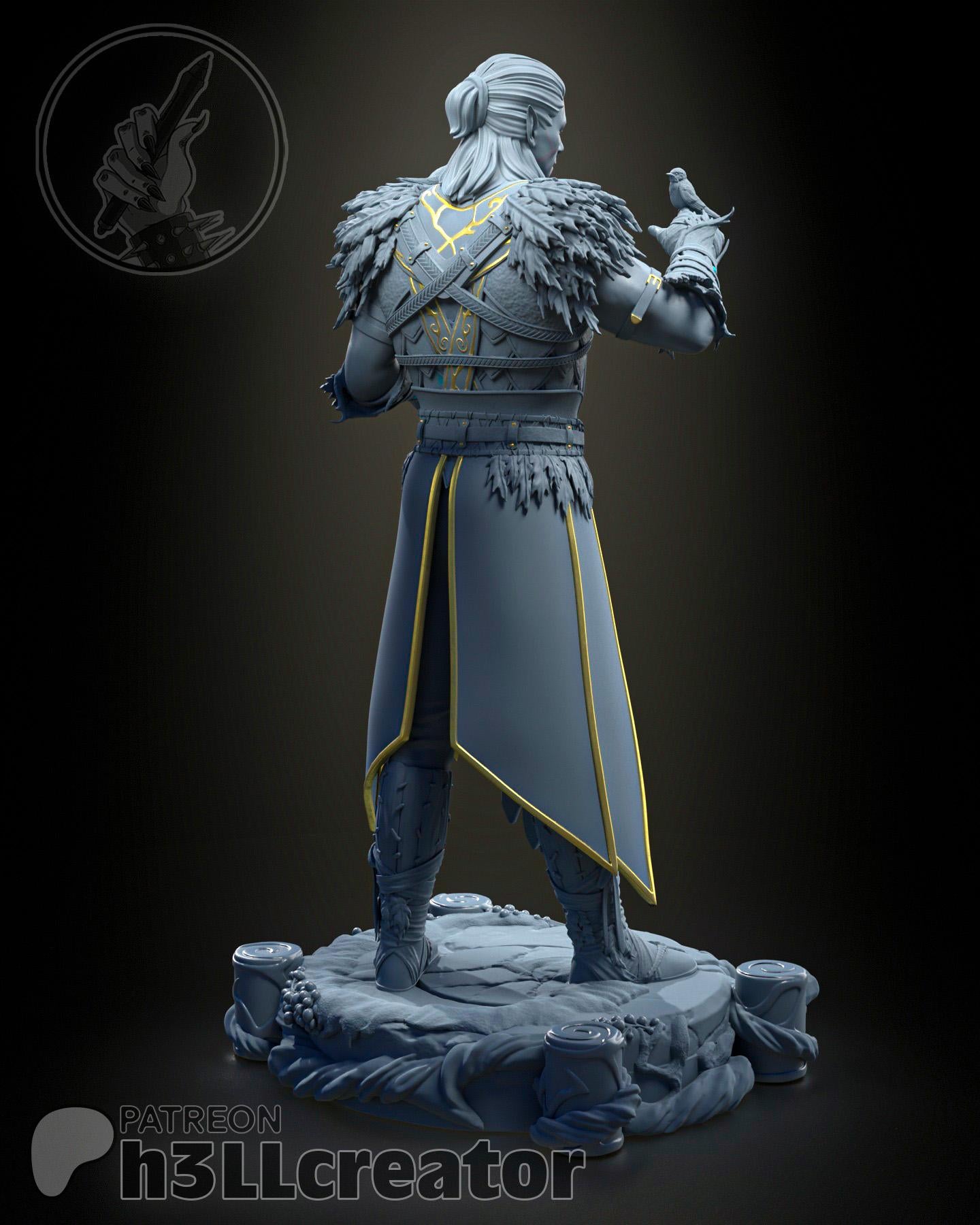 Halsin Figure - Baldur's Gate 3 - Alternate view 2