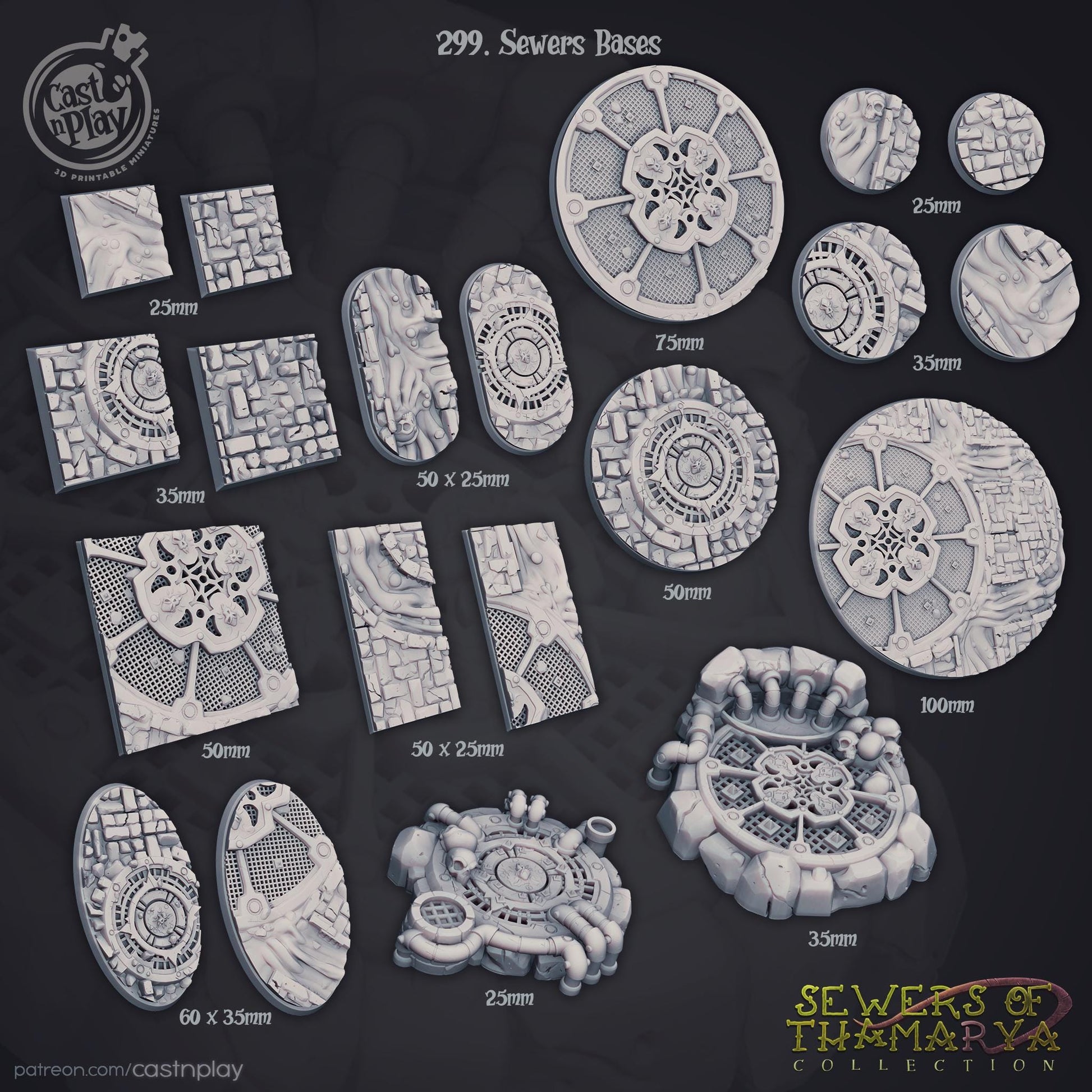 Sewers of Thamarya Bases Set