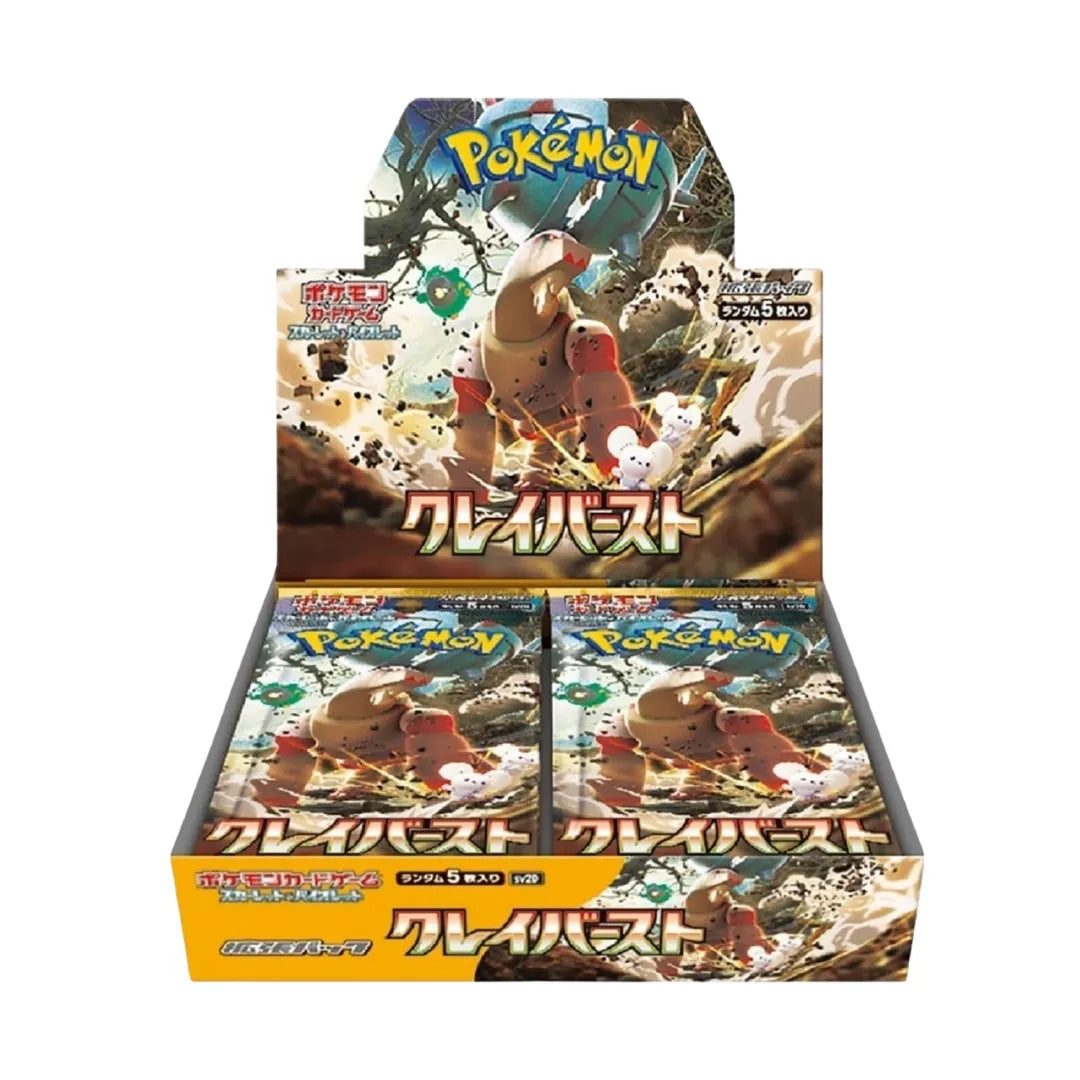Pokemon Card Game Clay Burst [sv2D] Booster Box - Japanese