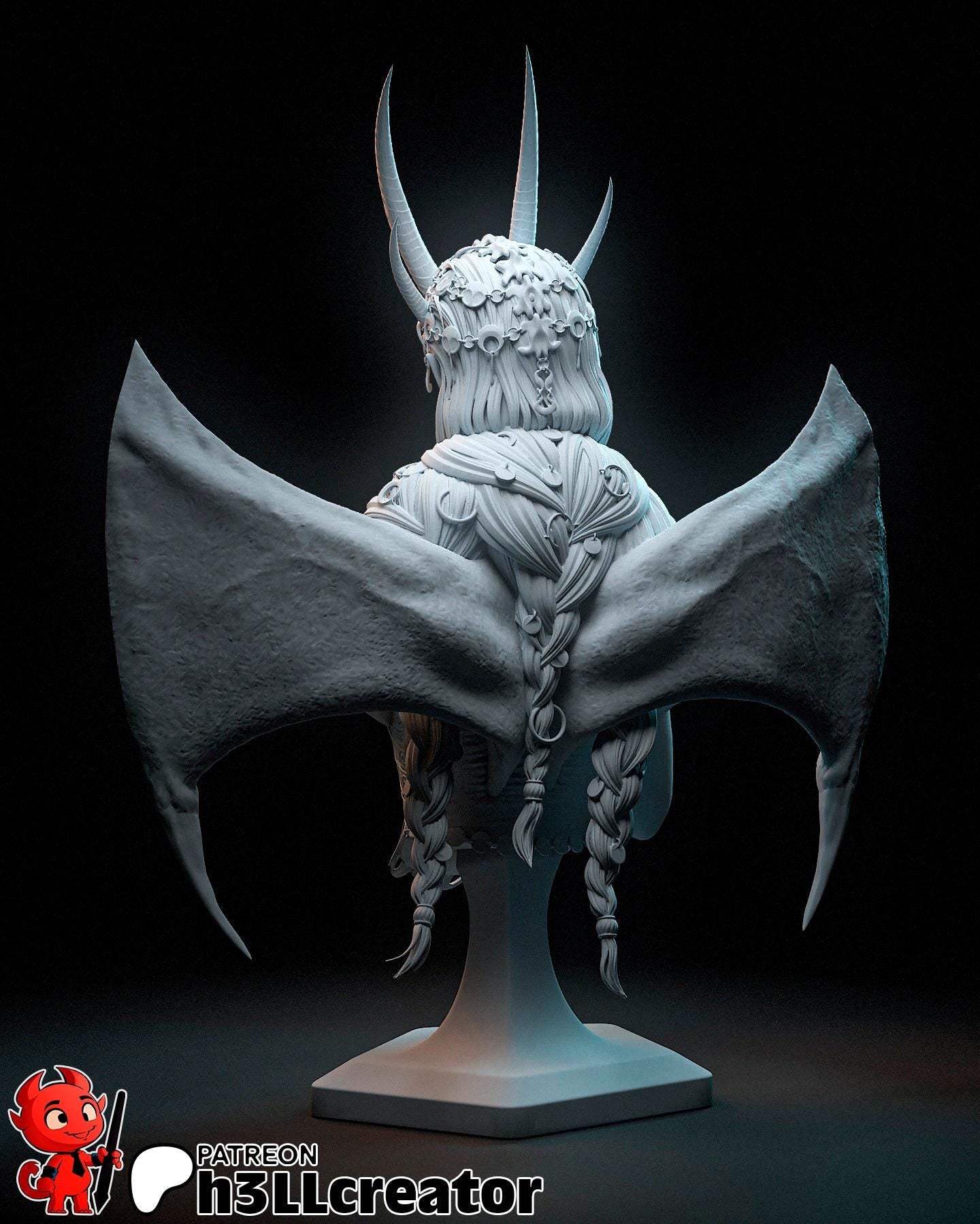 Mizora Bust - Baldur's Gate 3 - Alternate view 3